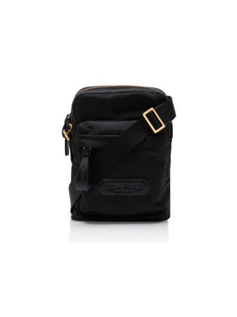 TOM FORD RECYCLED NYLON MINI MESSENGER