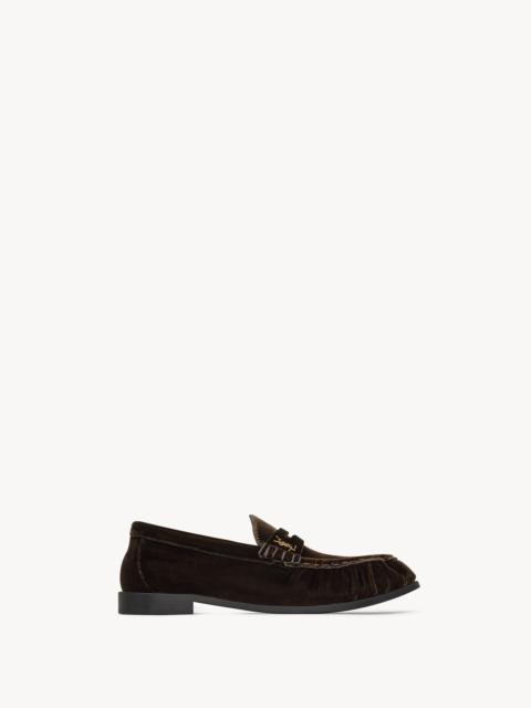 SAINT LAURENT LE LOAFER SUPPLE IN VELVET