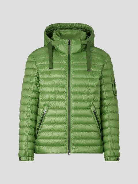 Loke lightweight down jacket in Green