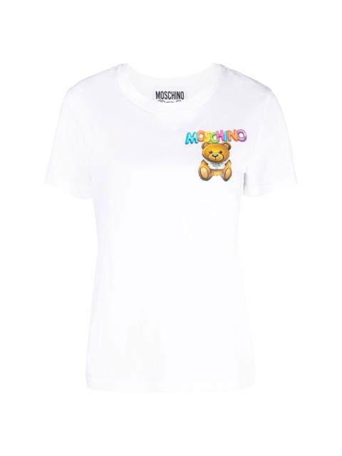 Teddy Bear motif T-shirt
