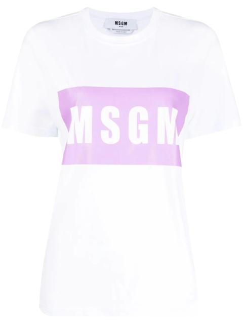 MSGM logo-print T-shirt