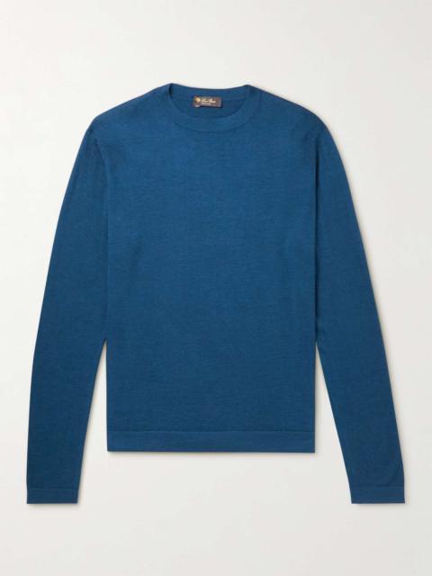 Cashmere and Silk-Blend Sweater