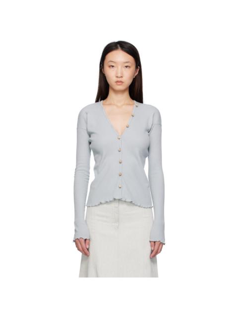 BASERANGE Blue Tav Cardigan