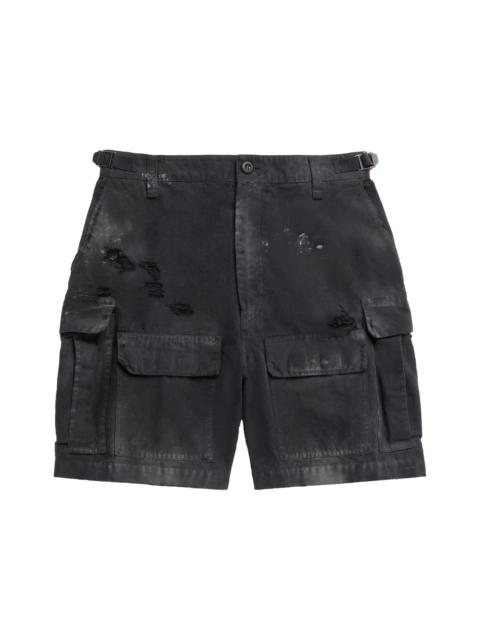 BALENCIAGA Balenciaga Men's Cargo Shorts Black