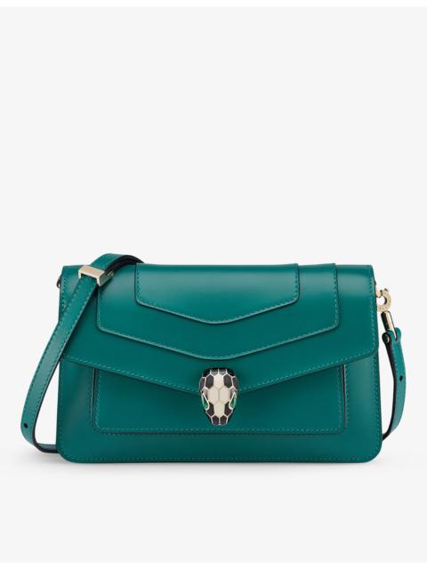 Serpenti Forever leather cross-body bag