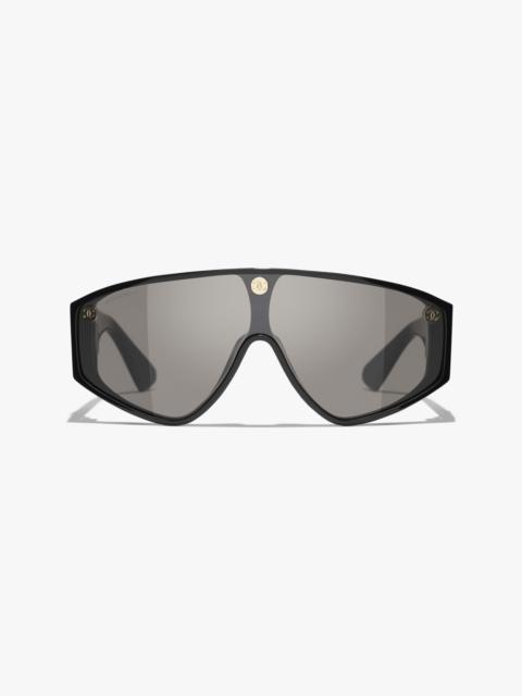 CHANEL Shield Sunglasses