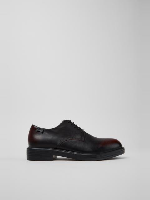 CAMPER Dean Black Leather Shoes for Men.