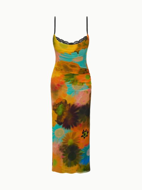 STAUD STAUD EVANGELINE DRESS SUPERBLOOM