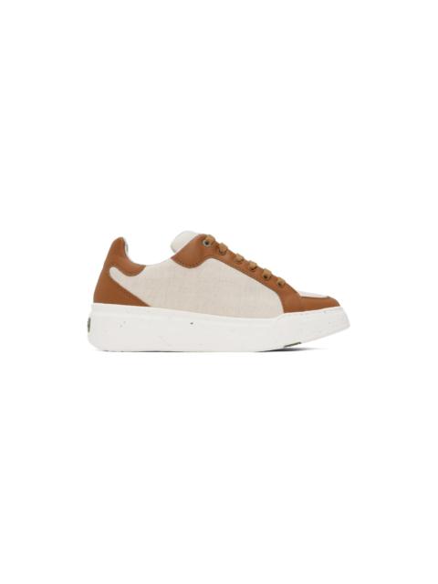 【関税込み】Max Mara ベージュ＆ブラック Maxigreen スニーカー Beige & Black Maxigreen Sneakers by Max Mara on Sale