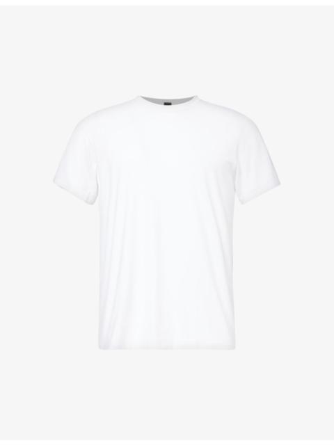 lululemon Fundamental rubberised-logo stretch-woven T-shirt