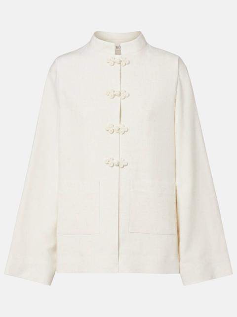 RÓHE Marie crêpe jacket