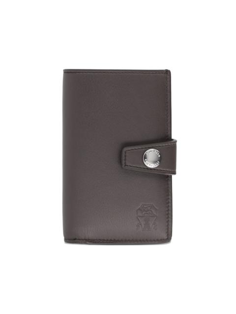 Brunello Cucinelli logo-embossed wallet