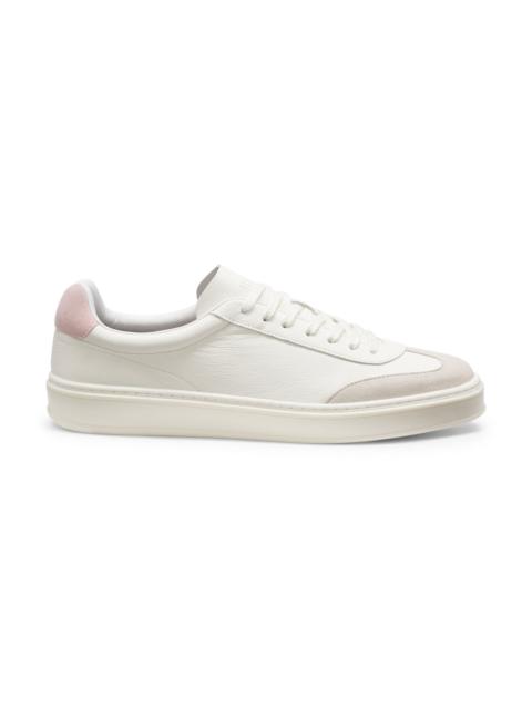 BOSS BOSS BY BECKHAM SNEAKERS IN LEATHER AND SUEDE