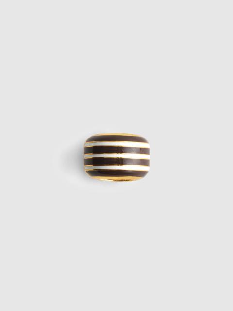 Madewell Striped Enamel Bead Clip