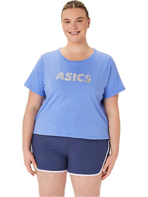 WOMEN'S ASICS DAISY CROP SHORT SLEEVE TOP