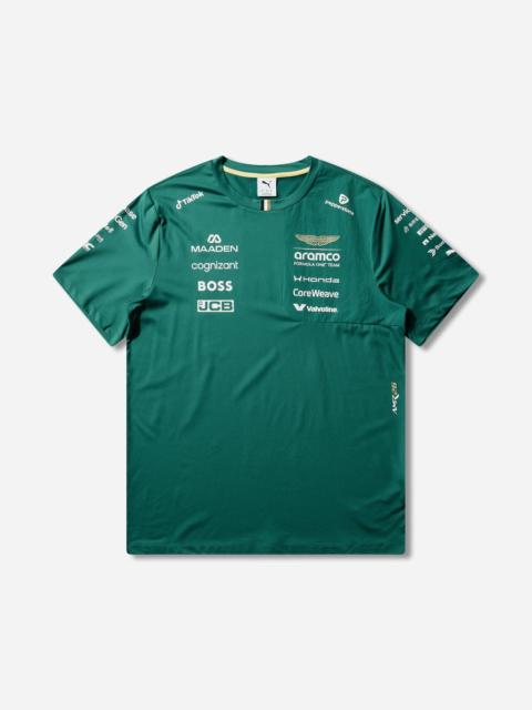PUMA ASTON MARTIN ARAMCO F1 TEAM Replica T-Shirt Green Lux