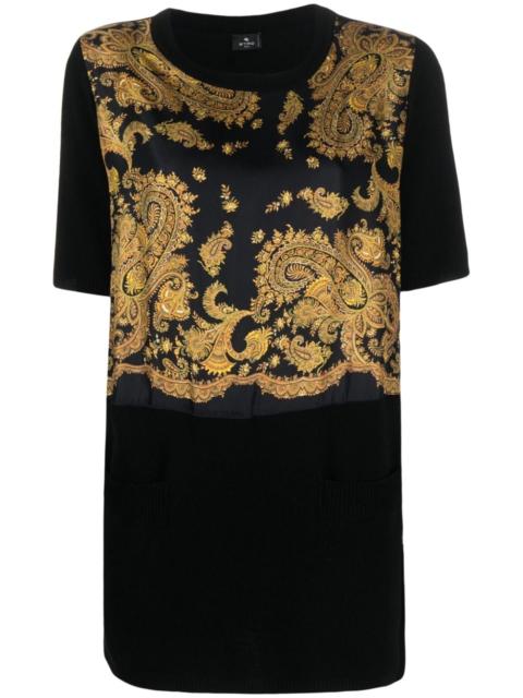 Etro paisley-print cotton T-Shirt