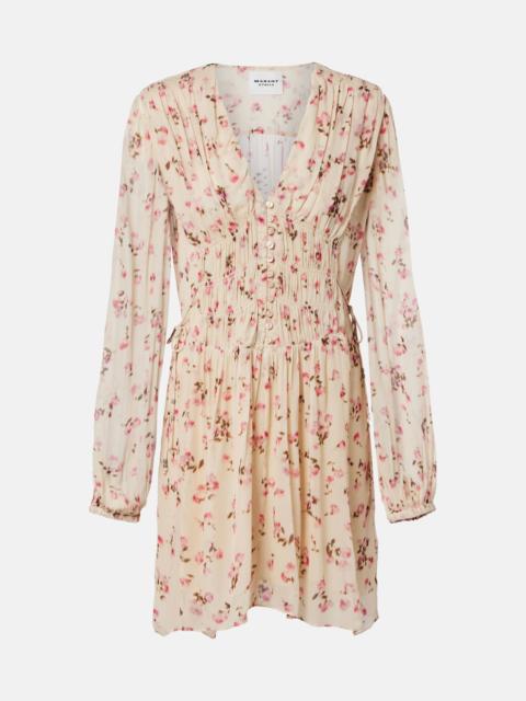 Isabel Marant Étoile Loriena floral muslin minidress