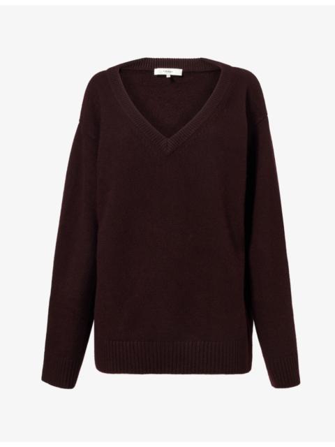 FRAME The Everyday V-Neck Cashmere Jumper