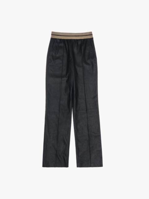Helmut Lang LEATHER PULL-ON PANT