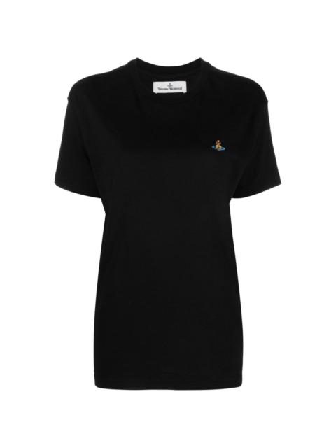 Vivienne Westwood Orb-embroidered cotton T-shirt