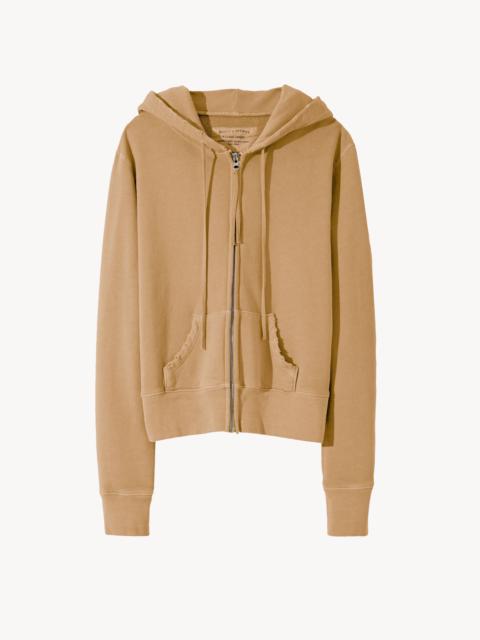 NILI LOTAN CALLIE ZIP UP HOODIE