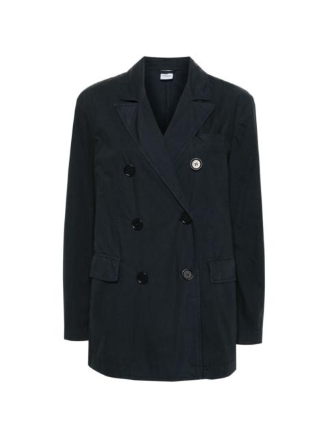 Aspesi double-breasted cotton blazer