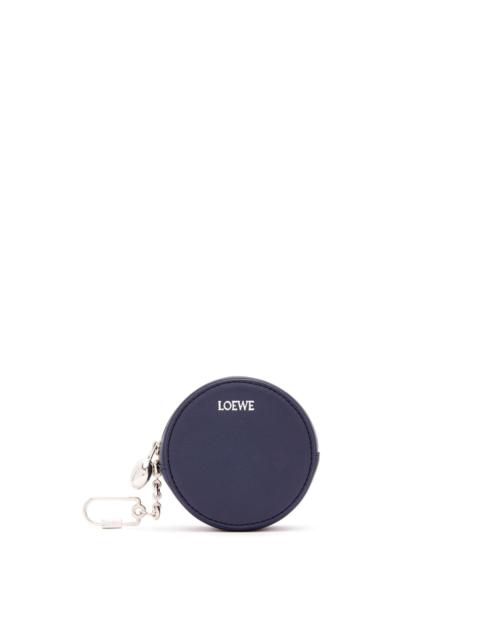 Loewe Pebble cookie key holder in shiny nappa calfskin