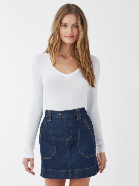 Splendid Valley Rib V-Neck