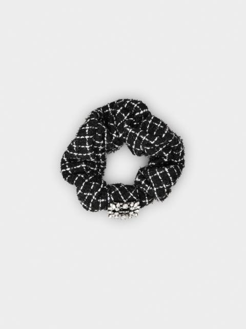 Roger Vivier Broche Vivier Scrunchie in tweed