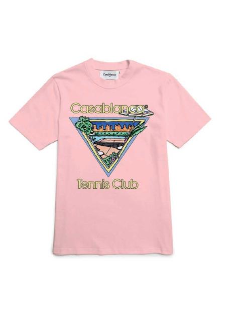 CASABLANCA Casablanca Tennis Club Screen Printed T-shirt