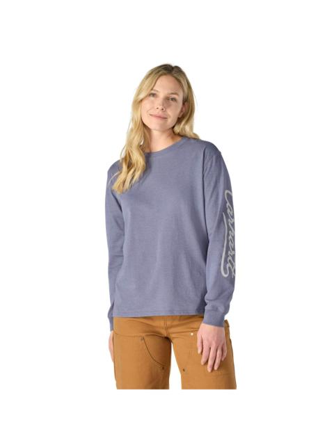 Carhartt Women's Irvine Loose LS Logo T-Shirt