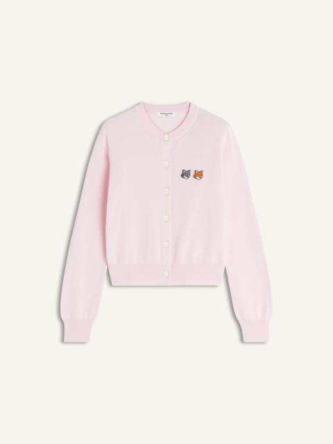 Maison Kitsuné DOUBLE FOX HEAD REGULAR CARDIGAN