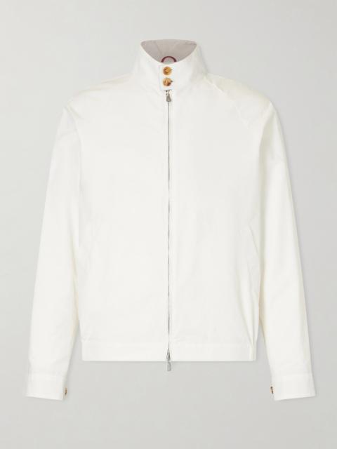 Brunello Cucinelli Cotton-Blend Harrington Jacket