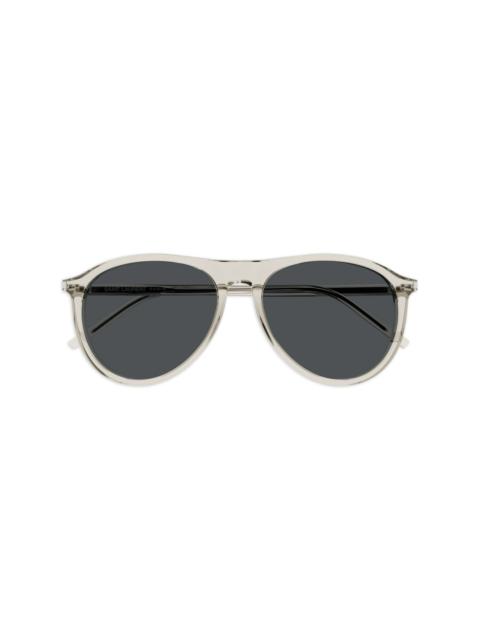 SAINT LAURENT 667 pilot-frame sunglasses
