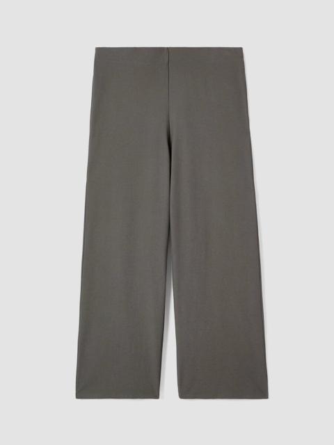 EILEEN FISHER Washable Stretch Crepe Wide-Leg Pant