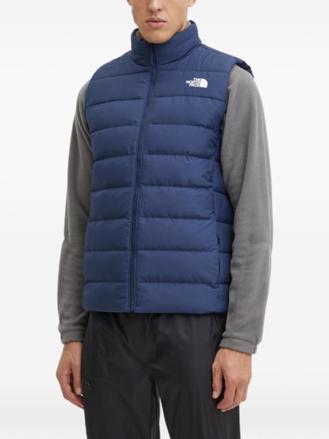 The North Face padded zipped gilet