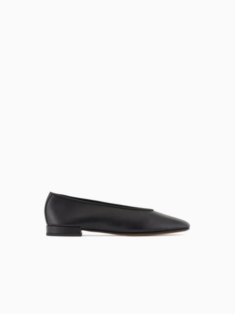 GIORGIO ARMANI GIORGIO ARMANI X 10 CORSO COMO CALFSKIN BALLERINAS