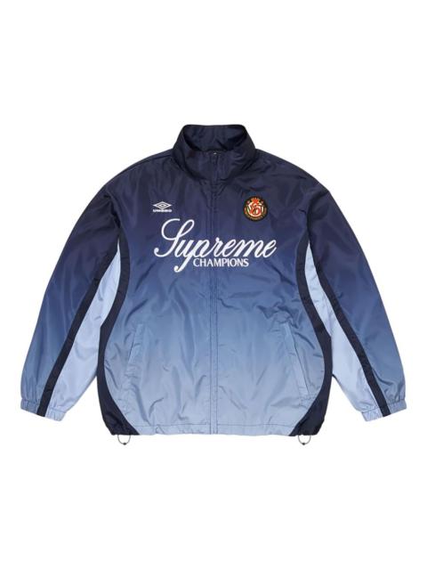 Supreme x Umbro gradient track jacket
