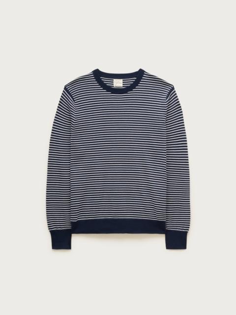 J.CREW Pima cotton sweater in stripe