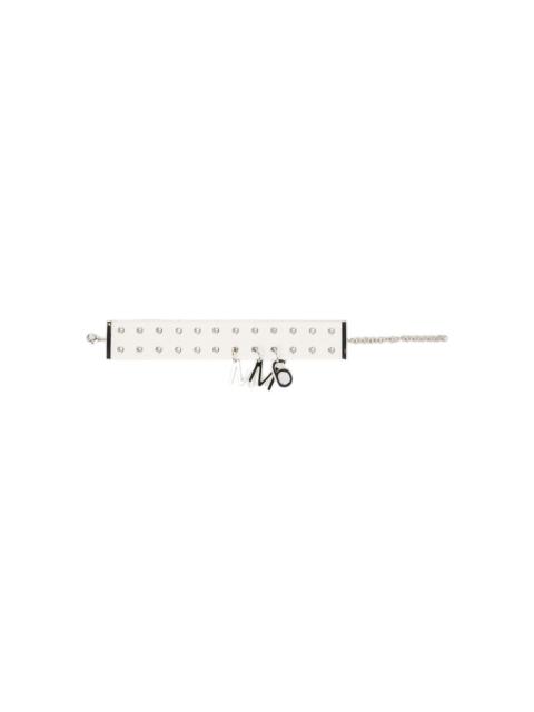 MM6 Maison Margiela logo-plaque necklace