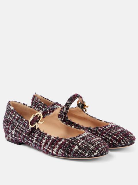 Gianvito Rossi Mary Ribbon 05 Mary Jane flats