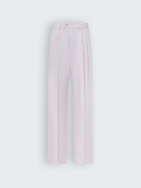 AMIRI VISCOSE DOUBLE PLEATED TROUSERS