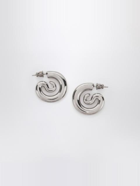 PANCONESI Serpent Hoops Extra Small earrings in silver tone