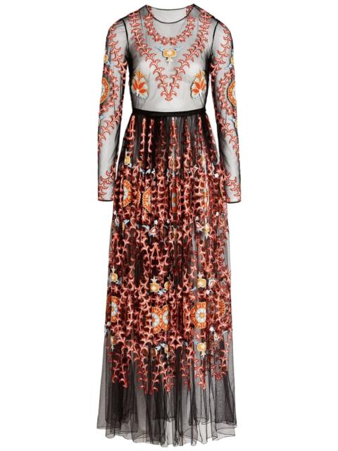 GIAMBATTISTA VALLI embroidered tulle dress