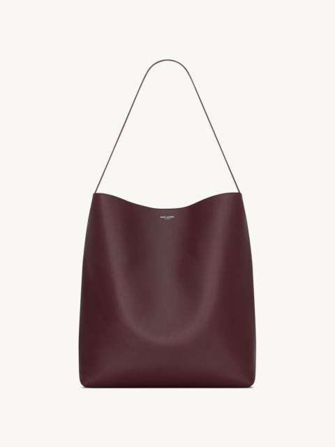 SAINT LAURENT BOLD HOBO BAG IN SMOOTH LEATHER