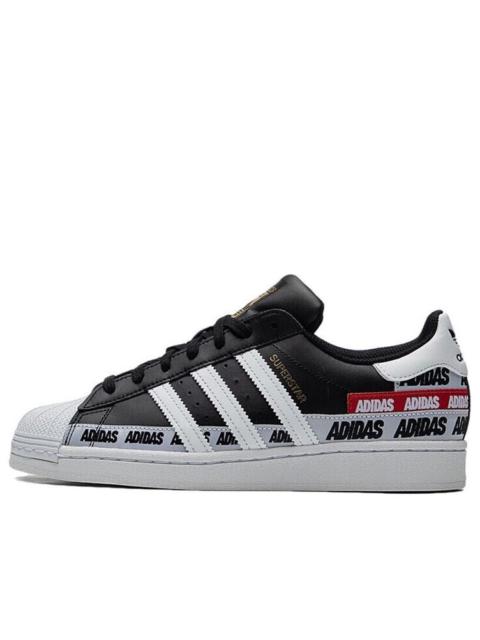 adidas adidas Superstar 'Wordmark Heel Stripe - Core Black' FX5559
