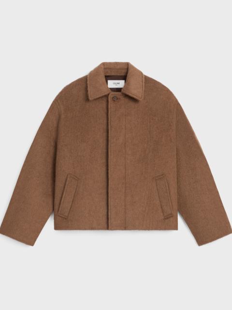 CELINE jacket IN double-face cashmere and camel