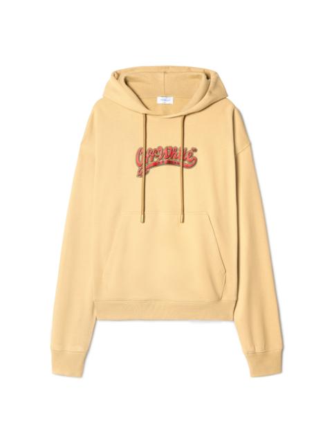 Off-white C/o Ac Milan Gold Arrow Hoodie