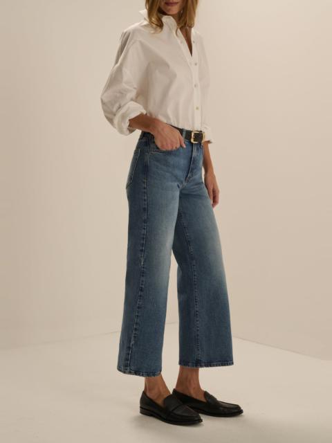 Favorite Daughter THE RUBY MID RISE WIDE LEG STRAIGHT
